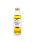 250ml bottle of extra virgin black truffle oil with gold cap for dog training purposes