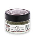 Black Truffle Salt jar with Ross Truffles branding and Italian label for Truffle Salt